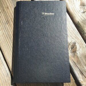 Blue Line Address Book Date Book Planner